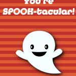 Halloween Printable: You're Spook-tacular, 2012 Copyright Christine Hull, Windy Pinwheel