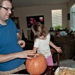 Carving a Pumpkin, 2012 Copyright Will Hull, Windy Pinwheel