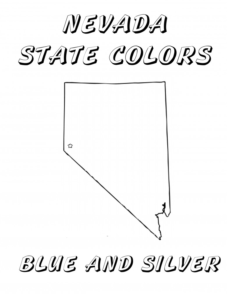 Nevada Day Coloring Book: State Colors are Blue and Silver Nevada Day Coloring Book: State Colors are Blue and Silver, 2012 Copyright Christine Hull, Windy Pinwheel