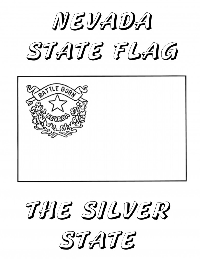 Nevada Day Coloring Book: Nevada State Flag, The Silver State Nevada Day Coloring Book: Nevada State Flag, The Silver State, 2012 Copyright Christine Hull, Windy Pinwheel