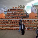PumpkinPalooza: Wall of Pumpkins, 2012 Copyright Will Hull, Windy Pinwheel