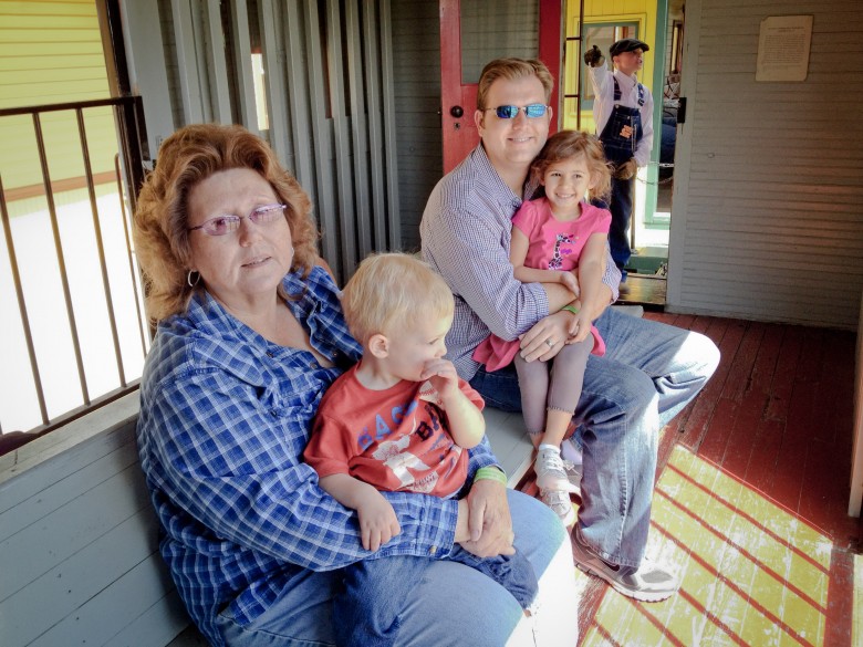 Nevada State Railroad Museum: Will and his mom Cathy, A and N Nevada State Railroad Museum: Will and his mom Cathy, A and N, 2012 Copyright Christine Hull, Windy Pinwheel