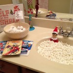 Elf on the Shelf: Relaxing in a Spa, Source: Pinterest.com