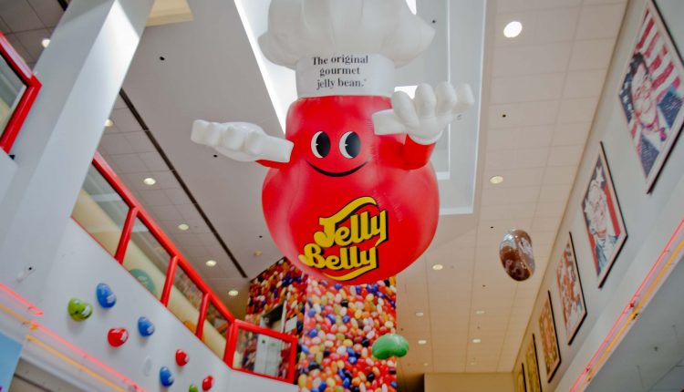 Jelly Belly Factory Tour: Jelly Belly, 2012 Copyright Christine Hull, Windy Pinwheel