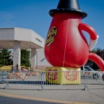 Jelly Belly Factory Tour: Out Front, 2012 Copyright Christine Hull, Windy Pinwheel