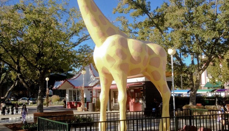 The Nut Tree: Giraffe, 2012 Copyright Christine Hull, Windy Pinwheel