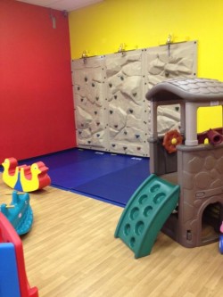 The Playroom: Climbing Wall and Toddler Play Structure The Playroom: Climbing Wall and Toddler Play Structure, Source: Foursquare, http://4sq.com/11qQmGm