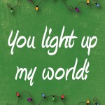 Christmas and Winter Printables: You light up my world, 2012 Copyright Christine Hull, Windy Pinwheel