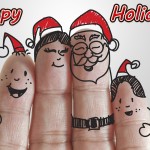 eCard: Fingers Family and Christmas [object object]