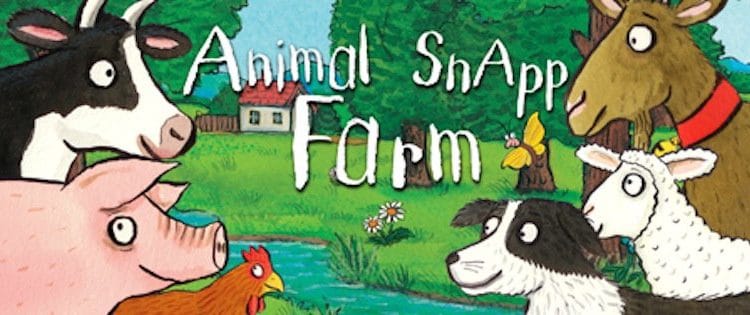 Nosy Crow: Animal SnApp: Farm Cover, Source: facebook.com/NosyCrow