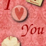14 Days of Love Notes: I heart you, 2013 Copyright Christine Hull, Windy Pinwheel