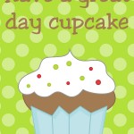 14 Days of Love Notes: Have a great day, cupcake, 2013 Copyright Christine Hull, Windy Pinwheel