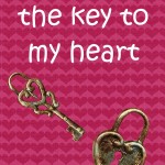 14 Days of Love Notes: You have the key to my heart, 2013 Copyright Christine Hull, Windy Pinwheel