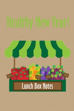 Healthy New Year Lunch Box Printables, 2013 Copyright Christine Hull, Windy Pinwheel