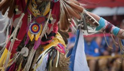 A Native American dancer with a colorful leather outfit, Source: Photodune.net