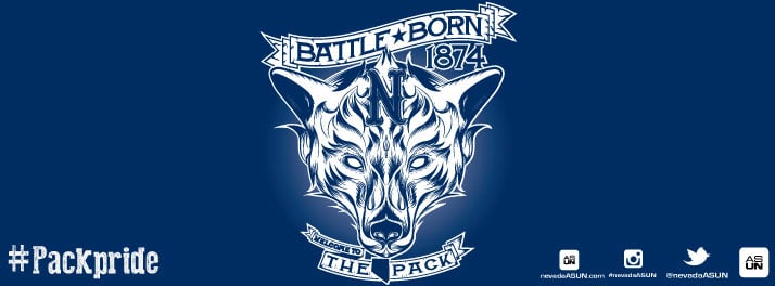 University of Nevada, Reno Wolf Pack: #Packpride, Source: ASUN Facebook Fan Page