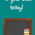 Back to School Lunch Box Notes: Do your best today, 2013 Copyright Christine Hull, Windy Pinwheel