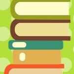 Bookmarks: Stack of Books, 2013 Copyright Christine Hull, Windy Pinwheel