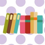 Bookmarks: Leaning books, 2013 Copyright Christine Hull, Windy Pinwheel
