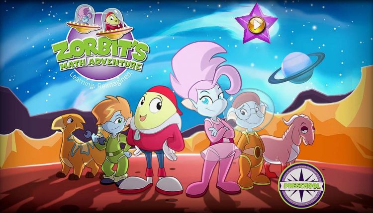 Zorbit's Math Adventure: Title
