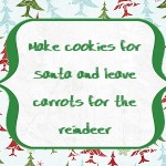 Christmas Advent Calendar: Make Cookies for Santa, 2013 Copyright Christine Hull, Windy Pinwheel