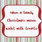 Christmas Advent Calendar: Christmas Movie Night, 2013 Copyright Christine Hull, Windy Pinwheel