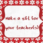 Christmas Advent Calendar: Make a gift for your teacher(s), 2013 Copyright Christine Hull, Windy Pinwheel