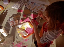 painting The Home Depot Kids Workshops: A painting her craft, 2016 Copyright Will Hull, Windy Pinwheel painting