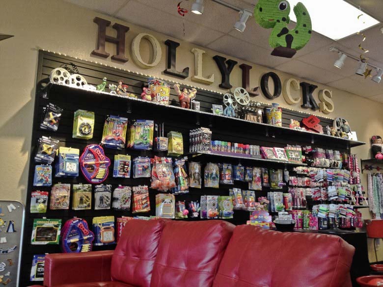 Hollylocks: Wall of goodies Hollylocks: Wall of goodies, Source: 2014 Copyright Will Hull, Windy Pinwheel