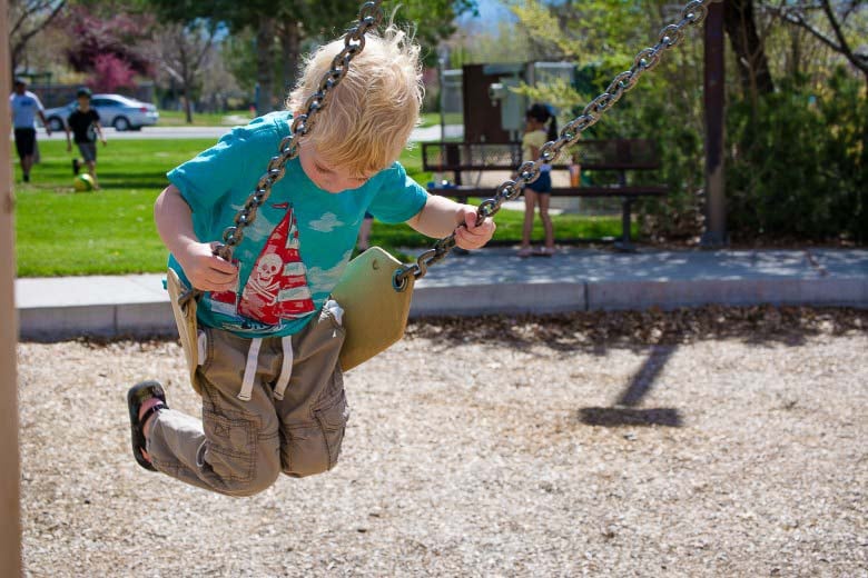 Pah Rah Mountain Park: Park swings Pah Rah Mountain Park: Park swings, 2014 Copyright Will Hull, Windy Pinwheel