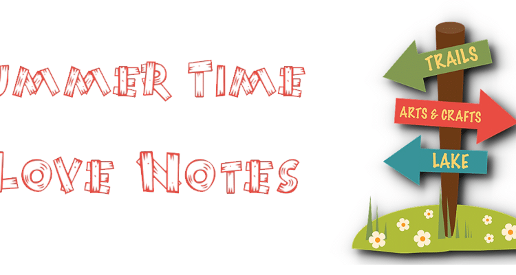 Summer time love notes header, 2014 Copyright Christine Hull, Windy Pinwheel