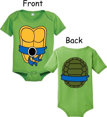 infant ninja turtle onesie