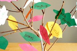 Crafts: Thankful Tree, Source: PBS crafts