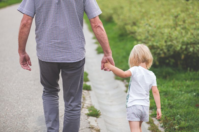 family in exercise activities Family in exercise activities: Dad walking with daughter, Source: Pexels.com family in exercise activities