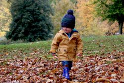 vaccines protect children against disease Kid walking in fall leaves, Source: Michael Podger on Unsplash vaccines protect children against disease