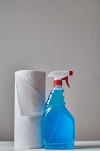 Spray bottle fille with window cleaner, Source: Photo by Crystal de Passillé-Chabot on Unsplash